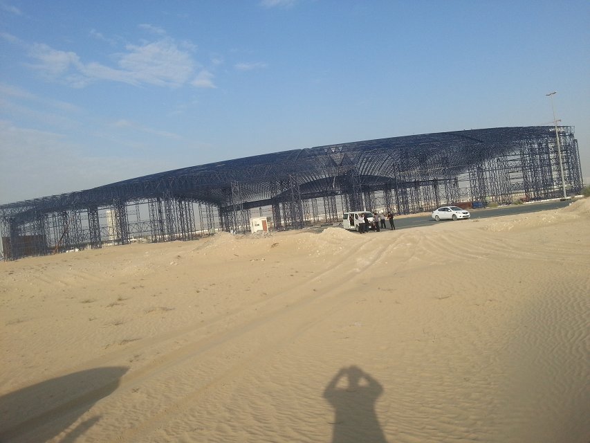 赤壁大型场馆网架工程