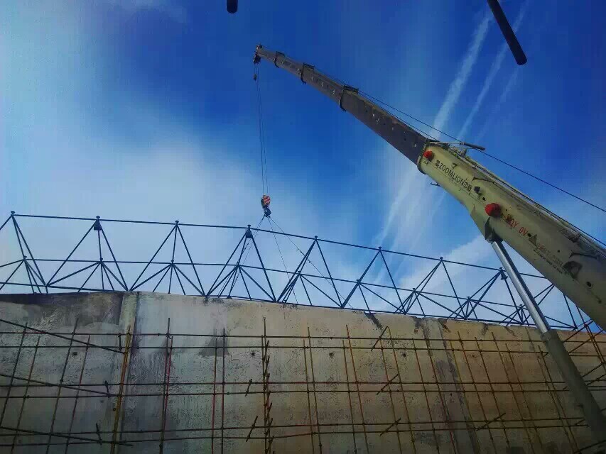 赤壁食堂网架结构工程